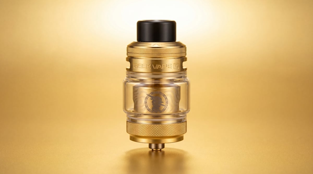 GeekVape Zeus Sub-Ohm Tank in Gold.