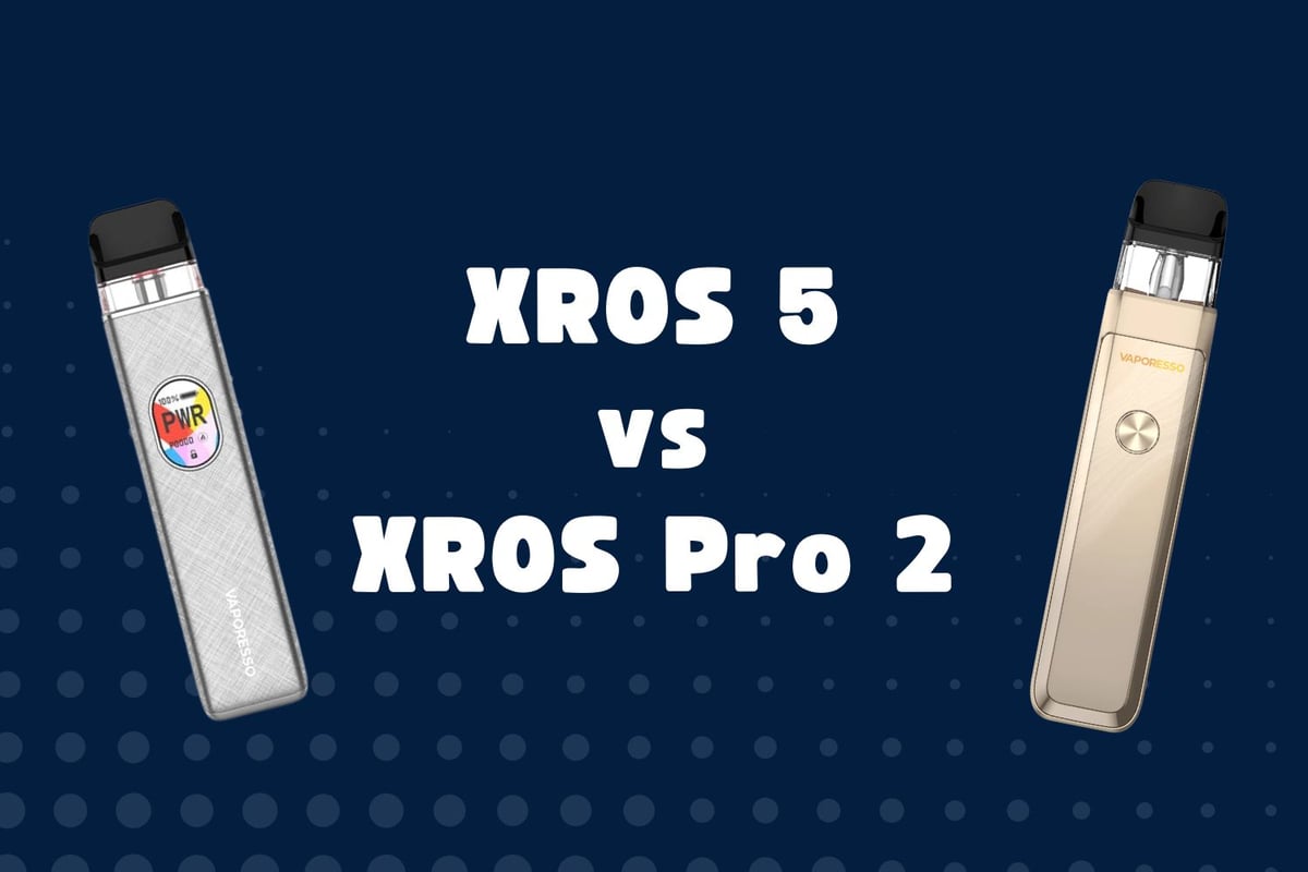 Vaporesso XROS 5 vs XROS Pro 2