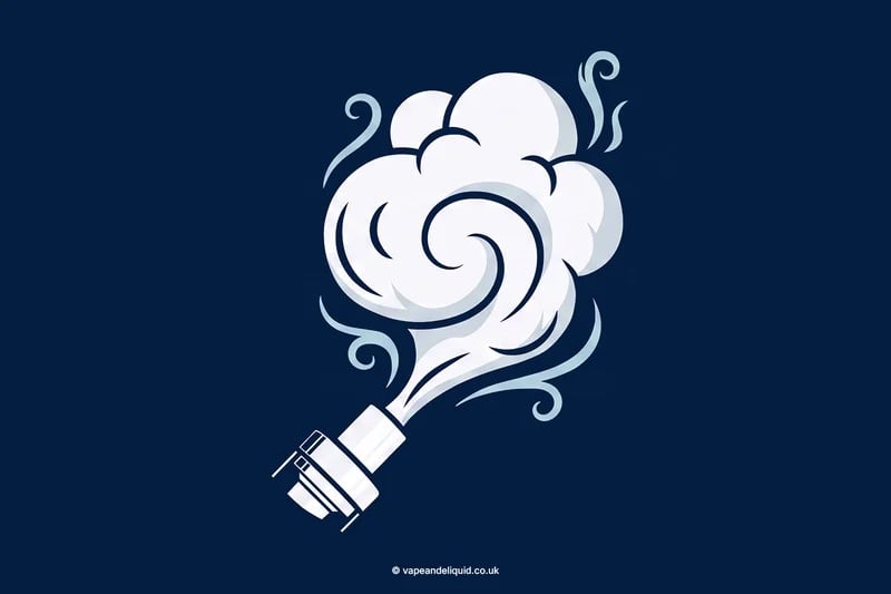 Graphic showing vapour.